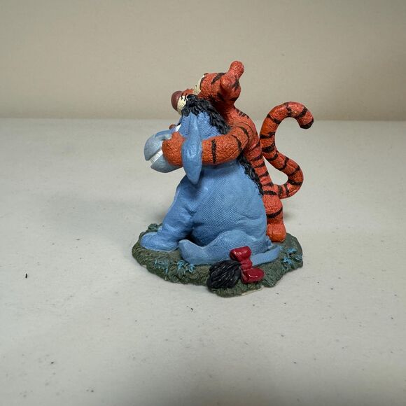 Vtg Disney Simply Pooh So This Is What Smiling Feels Like Eeyore Tigger Figurine - Picture 4 of 8
